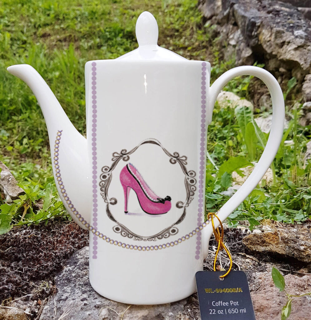 Service de table en porcelaine à personnaliser 7 - Porcelaine artisanale française cafetiere_en_porcelaine