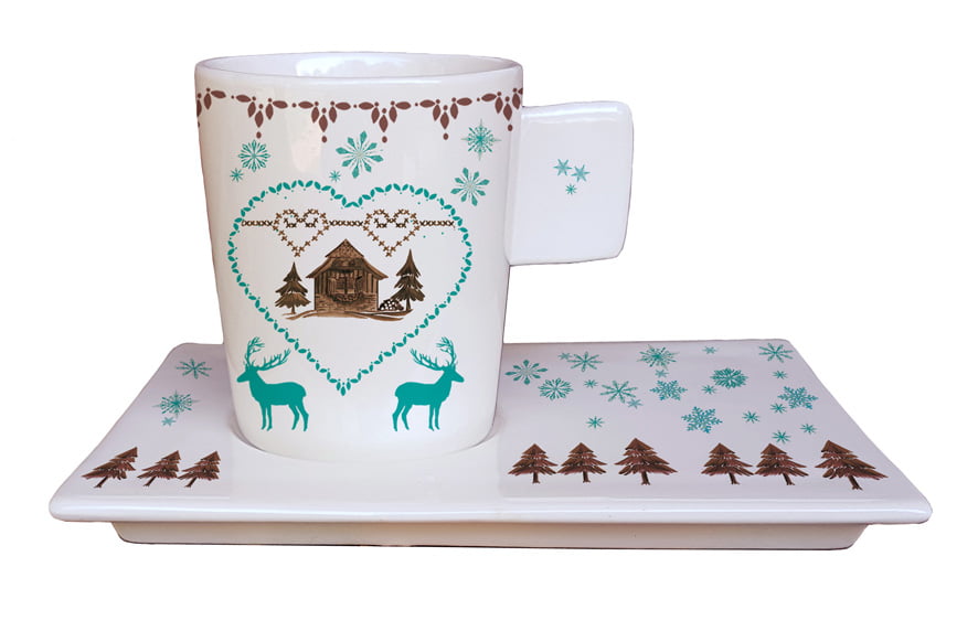 Paire tasse café Chalet