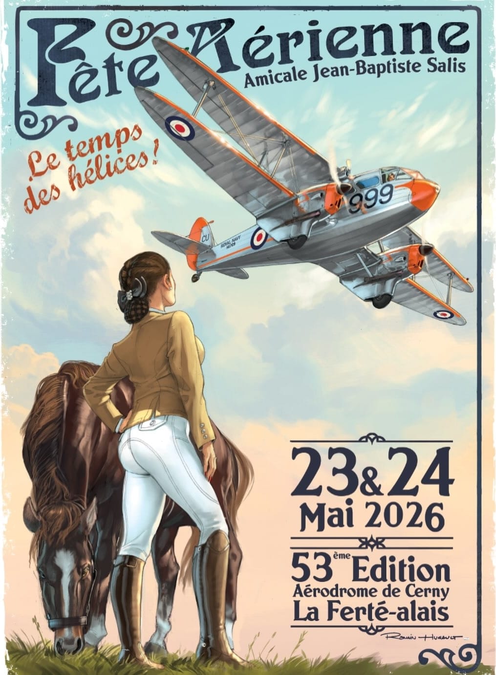 Super meeting aéronautique les 23 et 24 mai 2026 de la Ferté Alais