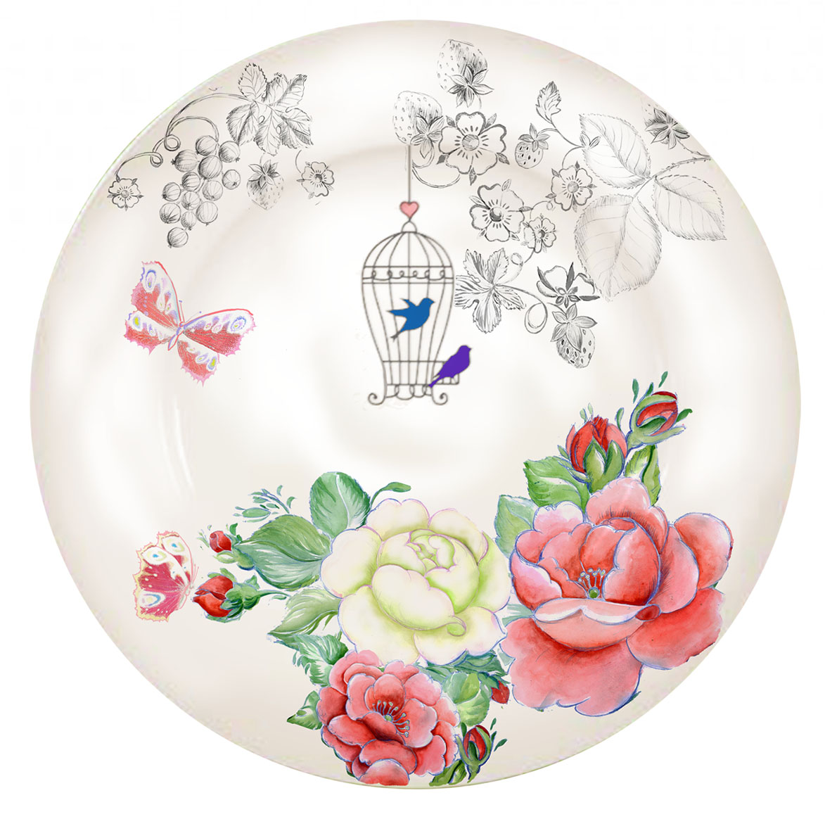 Assiette plate